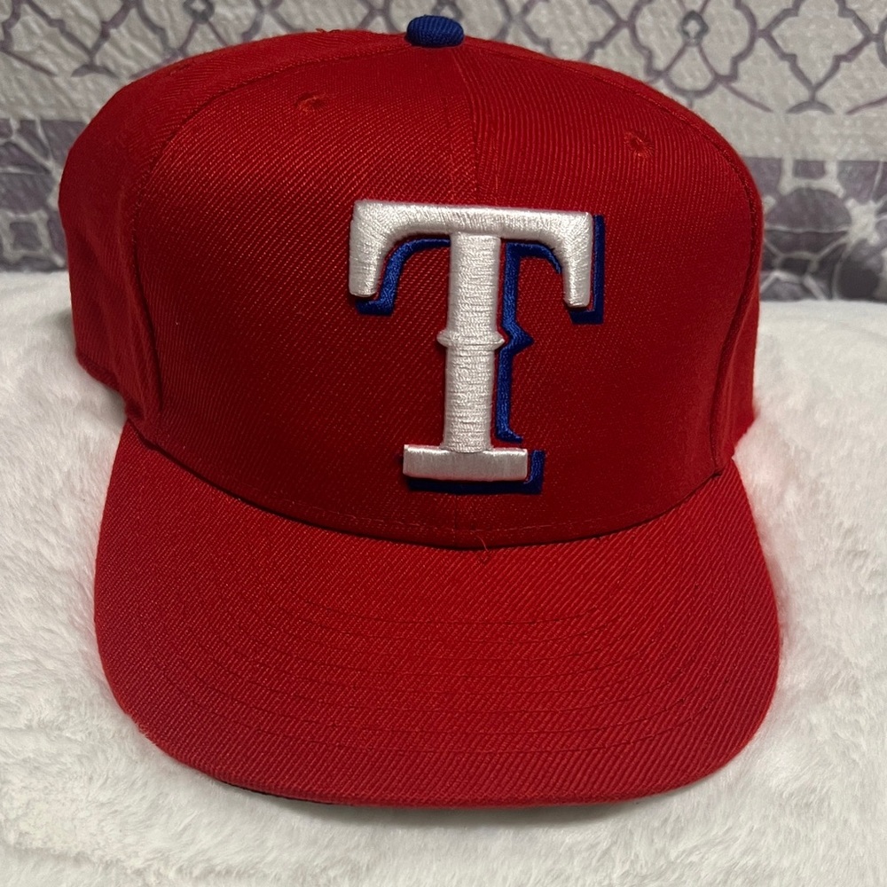 Red Texas baseball hat